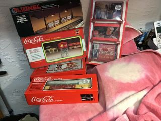 Coca Cola & Lionel Train Cars- Parts
