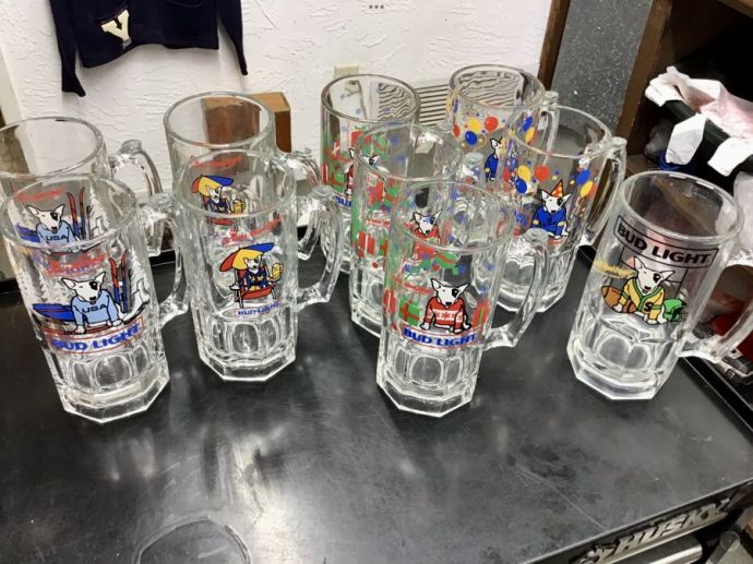 Spuds Mackenzie Collectable Glassware