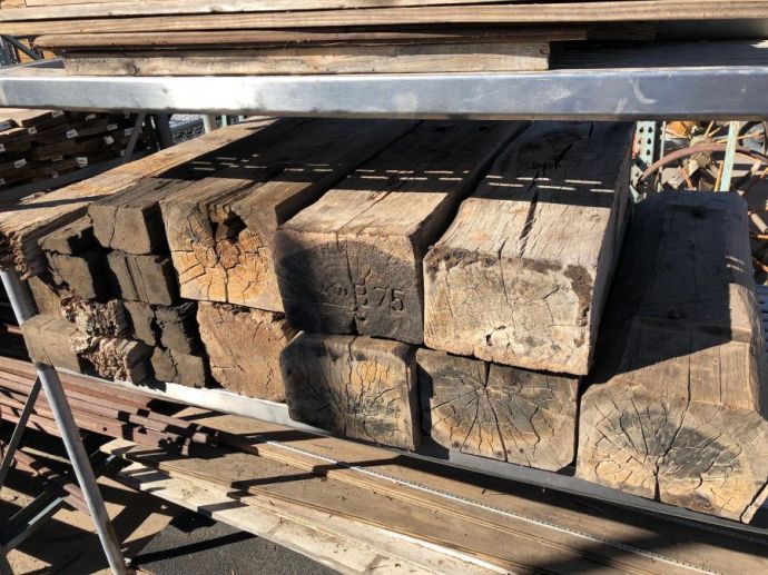 Mining Ore Cart Timbers & Rails