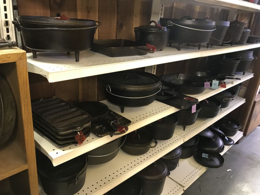 Vintage CAST IRON COOKWARE OVER 100 Pieces The Packrats Den